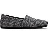 TOMS Alpargatas de Alpargata para Mujer, Negro Multi Cozy Global Woven Faux Fur, 39 EU