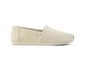 TOMS Alpargatas de Alpargata para Mujer, Pana Beige, 35.5 EU