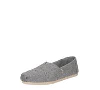 TOMS Women's Alpargata Cloudbound Loafer Flat, Ultimate Gray Sparkle Knit, 37 EU