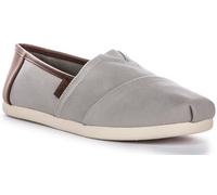 TOMS Alpargata 3.0 Vegano Cuero Recortar sin Cordones Espardrilles Verde Mens GB