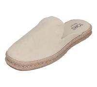 TOMS Alpargatas para mujer Santiago Mule 10021874 - Light Sand Suede, talla: 38,5 EU