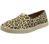 TOMS Avalon, Mocasines Mujer, Beige (Beis Leopardo), 36 EU