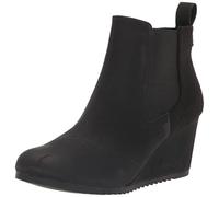 TOMS Bailey, Botas Cortas al Tobillo Mujer, Black Synthetic Nubuck, 37.5 EU