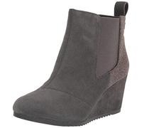 TOMS Bailey, Botas Cortas al Tobillo Mujer, Gunmetal Suede, 41 EU
