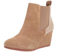 TOMS Bailey, Botas Cortas al Tobillo Mujer, Toffee Suede Herringbone, 38 EU