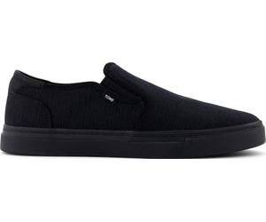 TOMS Baja 2.0 - Tenis para Hombre, Lona Legacy Negro/Negro, Talla 8.5 de Reino Unido