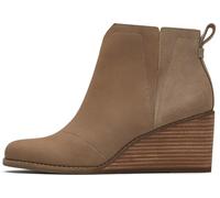 TOMS Botas ClareAnkle para mujer, Gamuza de piel de nobuk dune, 41 EU