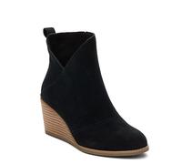 TOMS Sutton, Botas Cortas al Tobillo Mujer, Gamuza Negra, 38.5 EU