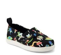 TOMS Classic Alpargata, Mocasín Plano, Black Glow in The Dark Bugs, 38 EU