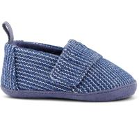 TOMS Boy's Crib Alpargata Slip-On Espadrille, Dark Sky Subtle Stripes, 0.5 UK Child