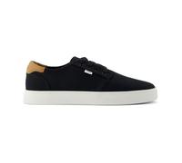 TOMS Carlo 2.0 - Tenis para Hombre, Lona Negra Legacy, Talla 43