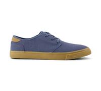 TOMS Carlo, Zapatillas Hombre, Lona Heritage Azul Pizarra, 44.5 EU