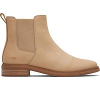 TOMS Charlie, Botas Estilo Chelsea Mujer, Cuero Nubuck Avena, 36.5 EU