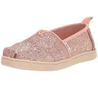 TOMS Classic Alpargata, Mocasín plano Niñas, Rose Gold Cosmic Glitter, 38 EU