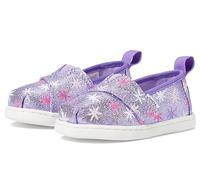 TOMS Classic Alpargata, Mocasín Plano Niñas, Wild Orchid Star Burst Twill, 19.5 EU