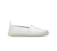 TOMS Classic Alpargata, Mocasín Plano, White Confetti Coated Glitter, 34.5 EU
