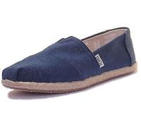 Toms Classic Slip On De Lona En Navy Talla EU 36-42