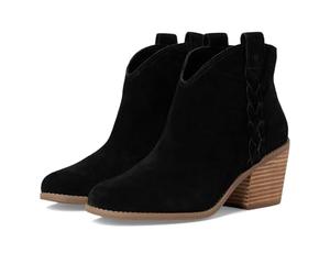 TOMS Constanza, Botas Cortas al Tobillo Mujer, Black Suede Braid, 42.5 EU