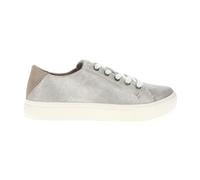 TOMS Cordones Cameron, Zapatillas de Gimnasio Mujer, Champagne Metallic Suede Suede, 37 EU
