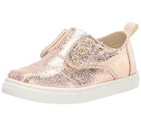 TOMS Tiny Cordones Cupsole, Zapatillas Deportivas Niñas, Oro, 19.5 EU