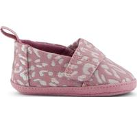 TOMS Crib, Alpargata sin Cordones Niñas, Cosmic Pink Iridescent Leopard, 0.5 UK Child