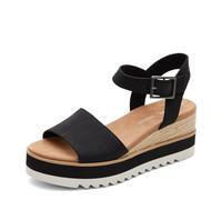 TOMS Diana Sandalias para mujer, 11 Wide