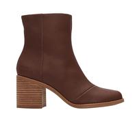TOMS Evelyn, Botas Cortas al Tobillo Mujer, Chestnut Leather, 43.5 EU