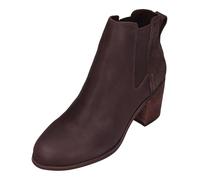 TOMS Evelyn, Botas Estilo Chelsea Mujer, Blackberry Leather Suede, 42.5 EU