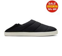 Toms Ezra Clásico Hombre Casual Confort Salón Diario Cálido Pantuflas Negro