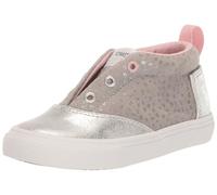 TOMS Fenix Mid, Zapatillas Niñas, Grey Foil Dot Microfiber, 22 EU