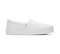 TOMS - Fenix Platform 10019805 - White, Tamaño:40 EU