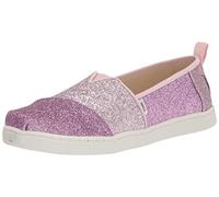 TOMS Girl'S Alpargata Loafer Flat, Purple, 4 UK