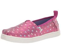 TOMS GLITTER ALPARGATA, Mocasines Planos Niñas, Morado (Rosa Fucsia), 30 EU