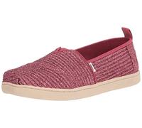 TOMS GLITTER ALPARGATA, Mocasines Planos Niñas, Rose , 37 EU