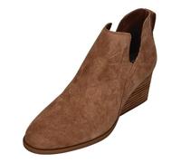 TOMS Gwen, Botas Cortas al Tobillo Mujer, Gamuza marrón, 41 EU