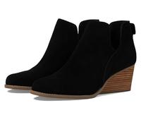 TOMS Gwen, Botas Cortas al Tobillo Mujer, Gamuza Negra, 43.5 EU