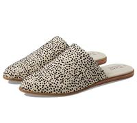 TOMS JadeMule para Mujer, Niebla Flocado Mini Cheetah, 36.5 EU