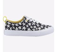 Toms Junior Niñas Fenix Cordones Floral Moda Zapatillas Casual Negro Amarillo