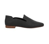 TOMS Lara, Mocasín Plano Mujer, Piel Negra, 43.5 EU