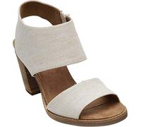 TOMS Majorca Cutout, Sandalias de Tacón Mujer, Beige, 42.5 EU