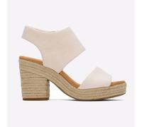 Toms Majorca Mujer Cuero Moda Vestido Diseñador Casual Tacón Sandalias Melocotón