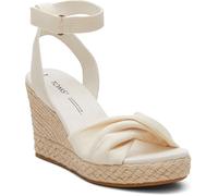 TOMS Marisela, Sandalia de Cuña Mujer, Beige (Beis), 38 EU