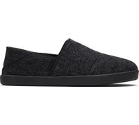 TOMS Men's Camden Slipper, Black Cozy Twill, 46 EU
