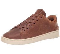 TOMS Men's Trvl Lite 2.0 Sneaker, marrón (Tan Leather), 43.5 EU