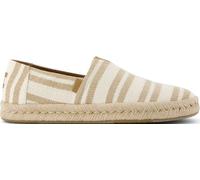 TOMS Mocasines planos ALP Rope 2.0 para hombre, Toffee Beach Stripe, 44.5 EU