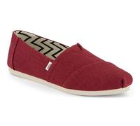 TOMS Mocasines Planos Alpargata para Mujer, Lona Ruby Heritage, 4 UK, Lona Ruby Heritage, 36.5 EU