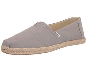 TOMS Mocasines Planos clásicos Alpargata Rope para Mujer, Gris, 41 EU
