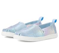 TOMS Mocasines Planos clásicos de Alpargata para niña, Lienzo Iridiscente múltiple, 37.5 EU