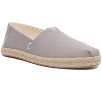 TOMS Mujer Alpargata Cuerda En Gris Alpargatas Earthwise Talla UK 3-8