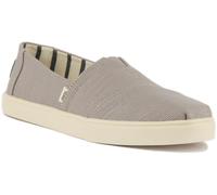 TOMS Mujer Alpargata Cupsole Ortholite Zapatillas En Gris Claro Talla EU 36-42